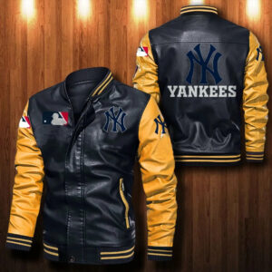 New York Yankees Casual Leather Jacket