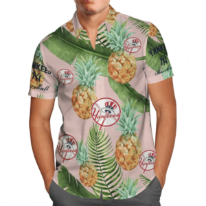 New York Yankees MLB Hawaiian Shirt Straw Hatstime Aloha Shirt