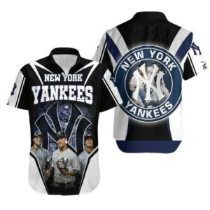 New York Yankees MLB Mens Victory Vacay Hawaiian Shirt - Banantees