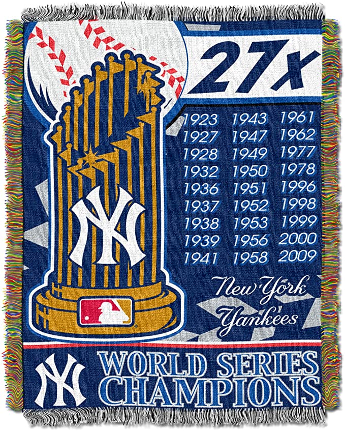 The Northwest Company MLB New York Yankees Commemorative Woven