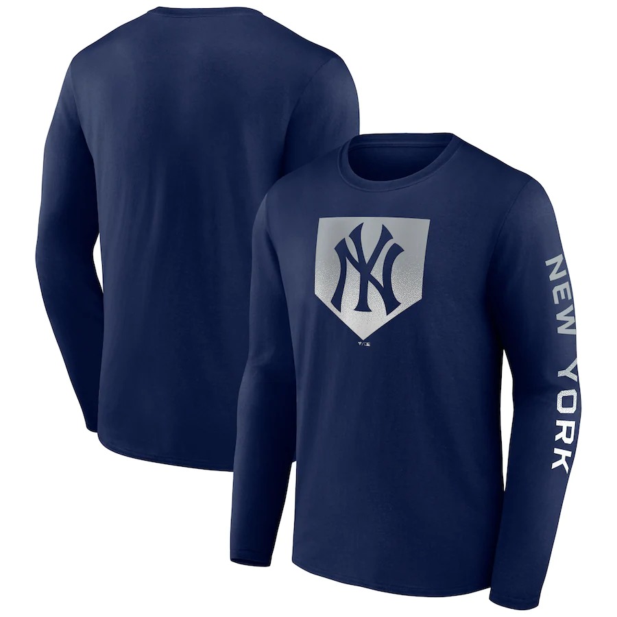 New York Yankees Long Sleeve Shirts - Yankeesfanhome.com