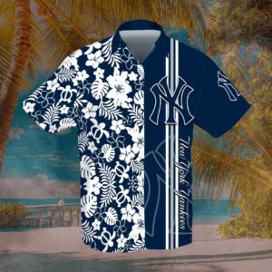 Mlb New York Yankees Mickey Tropical Hawaiian Shirt - Limotees
