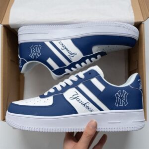 New York Yankees Personalized Nike Air Force 1 Shoes - Plangraphics