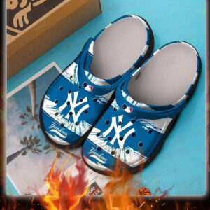 New York Yankees Navy Mlb Crocs Clog Shoes - 365crocs