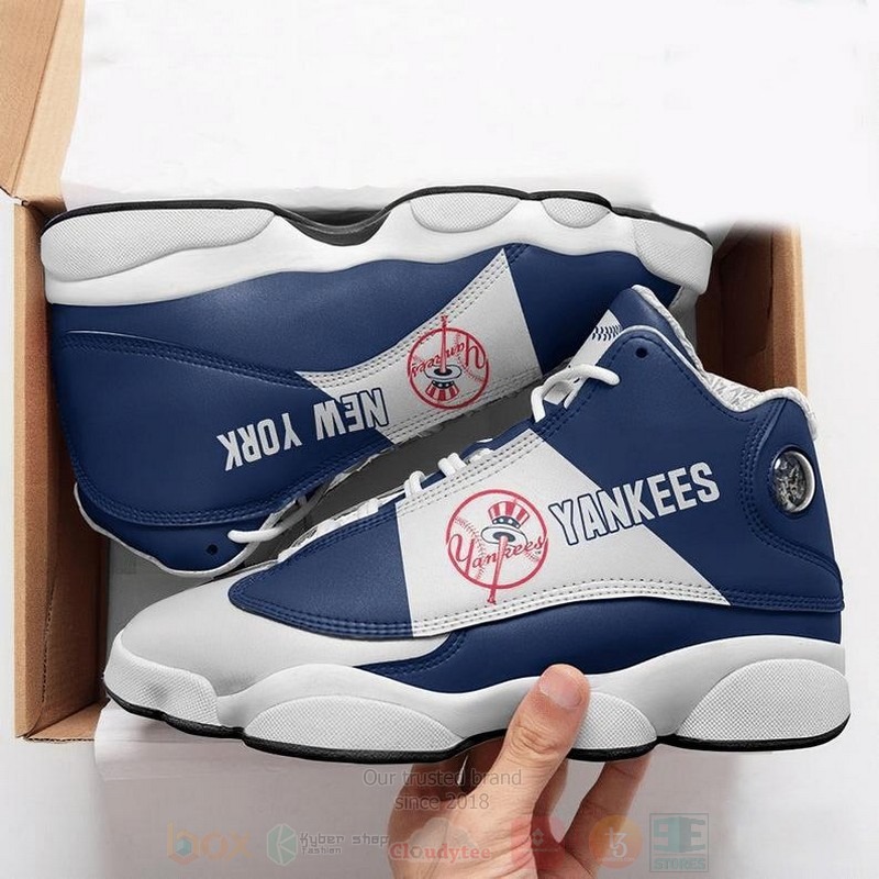 BEST New York Yankees Football MLB Jordan 13 Sneakers - Yankeesfanhome.com