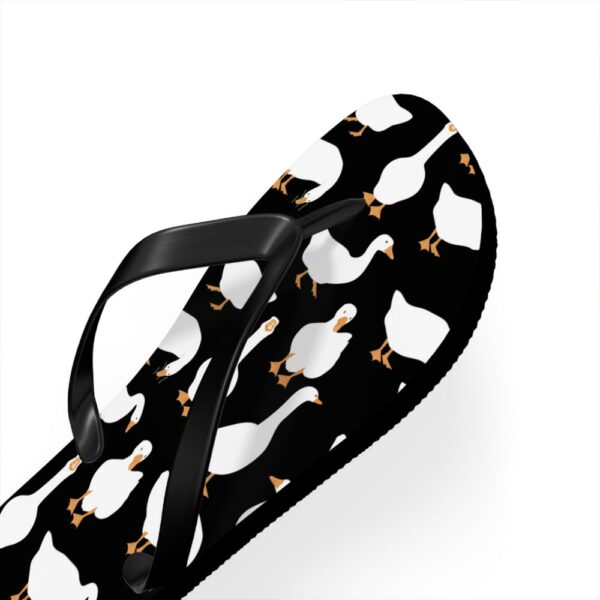 Geese Flip Flops, Wild Geese, Goose, Flip-Flops, Farm Life, Cute Sandals, Countrycore, Barn Wedding, Shabby Chic, Beach Sandals, Slippers - Image 9