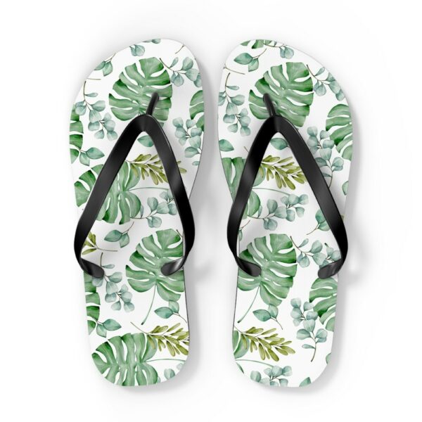 Monstera Flip Flops, Summertime Flip Flops, Gifts for Mom, Flip Flops, Gifts for Gardener, Gardening Gifts, Beach Thong Sandals, Flip-Flops