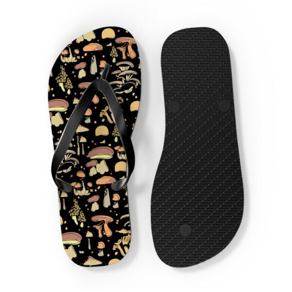 Mushroom Flip Flops, Summertime Flip Flops, Beach Flip Flops, Cute Flip Flops, Frogs Flip Flops, Beach Thong Sandals, Mushrooms, Flip-Flops - Image 5