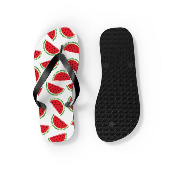 Watermelon Flip Flops, Summertime Flip Flops, Beach Wedding Flip Flops, Maid of Honor Gift,Bridesmaids Gifts,Beach Thong Sandals, Flip Flops - Image 8