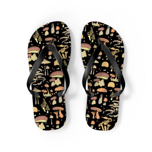 Mushroom Flip Flops, Summertime Flip Flops, Beach Flip Flops, Cute Flip Flops, Frogs Flip Flops, Beach Thong Sandals, Mushrooms, Flip-Flops - Image 4