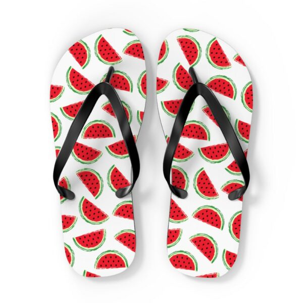 Watermelon Flip Flops, Summertime Flip Flops, Beach Wedding Flip Flops, Maid of Honor Gift,Bridesmaids Gifts,Beach Thong Sandals, Flip Flops