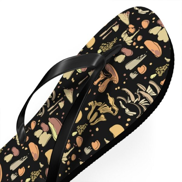Mushroom Flip Flops, Summertime Flip Flops, Beach Flip Flops, Cute Flip Flops, Frogs Flip Flops, Beach Thong Sandals, Mushrooms, Flip-Flops - Image 6