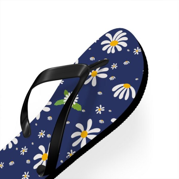 Daisies Flip Flops, Summertime Flip Flops, Beach Wedding Flip Flops, Maid of Honor Gift,Bridesmaids Gifts,Beach Thong Sandals, Flip Flops - Image 9