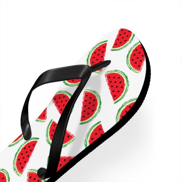 Watermelon Flip Flops, Summertime Flip Flops, Beach Wedding Flip Flops, Maid of Honor Gift,Bridesmaids Gifts,Beach Thong Sandals, Flip Flops - Image 9