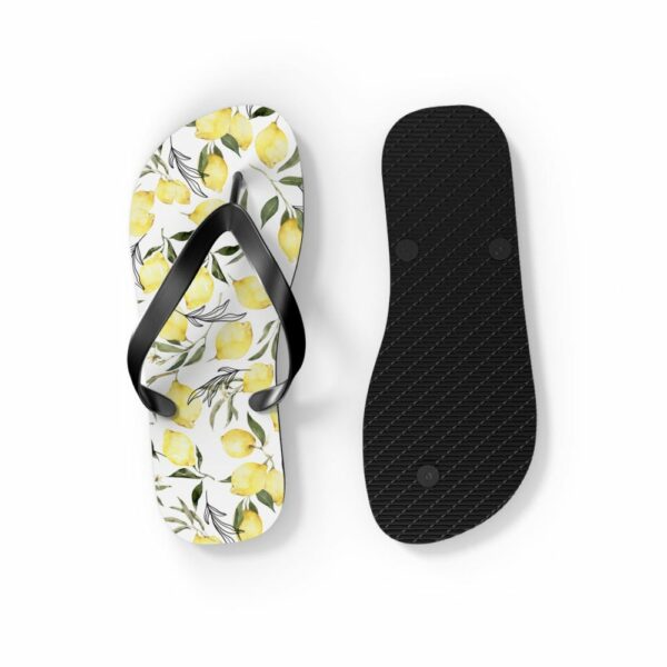 Lemon Flip Flops, Summertime Flip Flops, Italian Wedding Flip Flops, Italian Wedding gifts, Bridesmaids Gifts, Italy Thong Sandals - Image 5