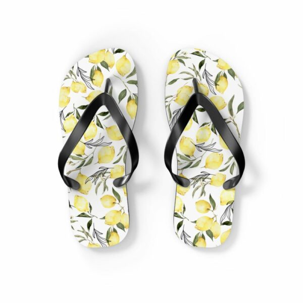 Lemon Flip Flops, Summertime Flip Flops, Italian Wedding Flip Flops, Italian Wedding gifts, Bridesmaids Gifts, Italy Thong Sandals